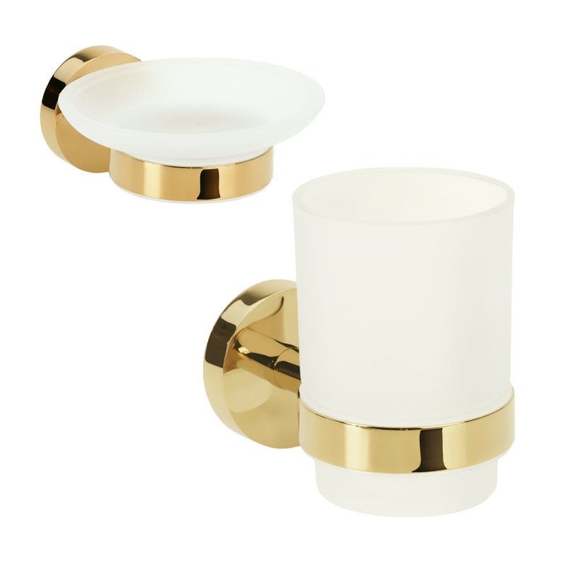 Набор Стакан Bemeta Brilo 161110012 + Мыльница 161108042