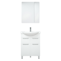 Тумба под раковину без столешницы Corozo Монро Z2 65 белая