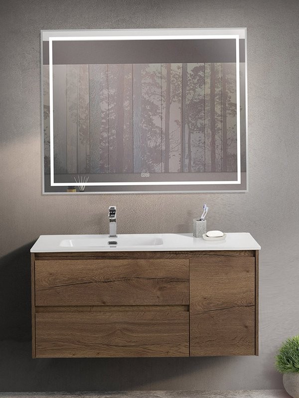 Мебель для ванной комнаты BelBagno Kraft L, 100 rovere tabacco
