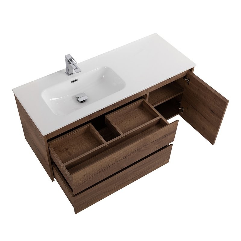 Мебель для ванной комнаты BelBagno Kraft L, 100 rovere tabacco