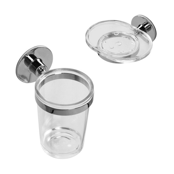 Набор Стакан Fixsen Round 92106 + Мыльница 92108