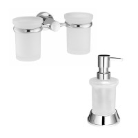 Набор Стакан Wasserkraft Donau K-9428D + Дозатор K-2499 Набор Стакан Wasserkraft Donau K-9428D + Дозатор K-2499