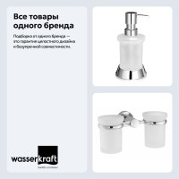 Набор Стакан Wasserkraft Donau K-9428D + Дозатор K-2499 Набор Стакан Wasserkraft Donau K-9428D + Дозатор K-2499