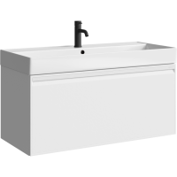 Тумба под раковину без столешницы Aqwella Pure 100 белая