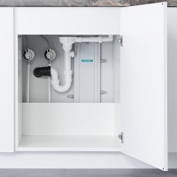 Комплект Смеситель Hansgrohe Talis M51 73851000 хром + Фартук черный
