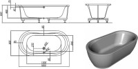 Акриловая ванна Kolpa San Libero 180x90