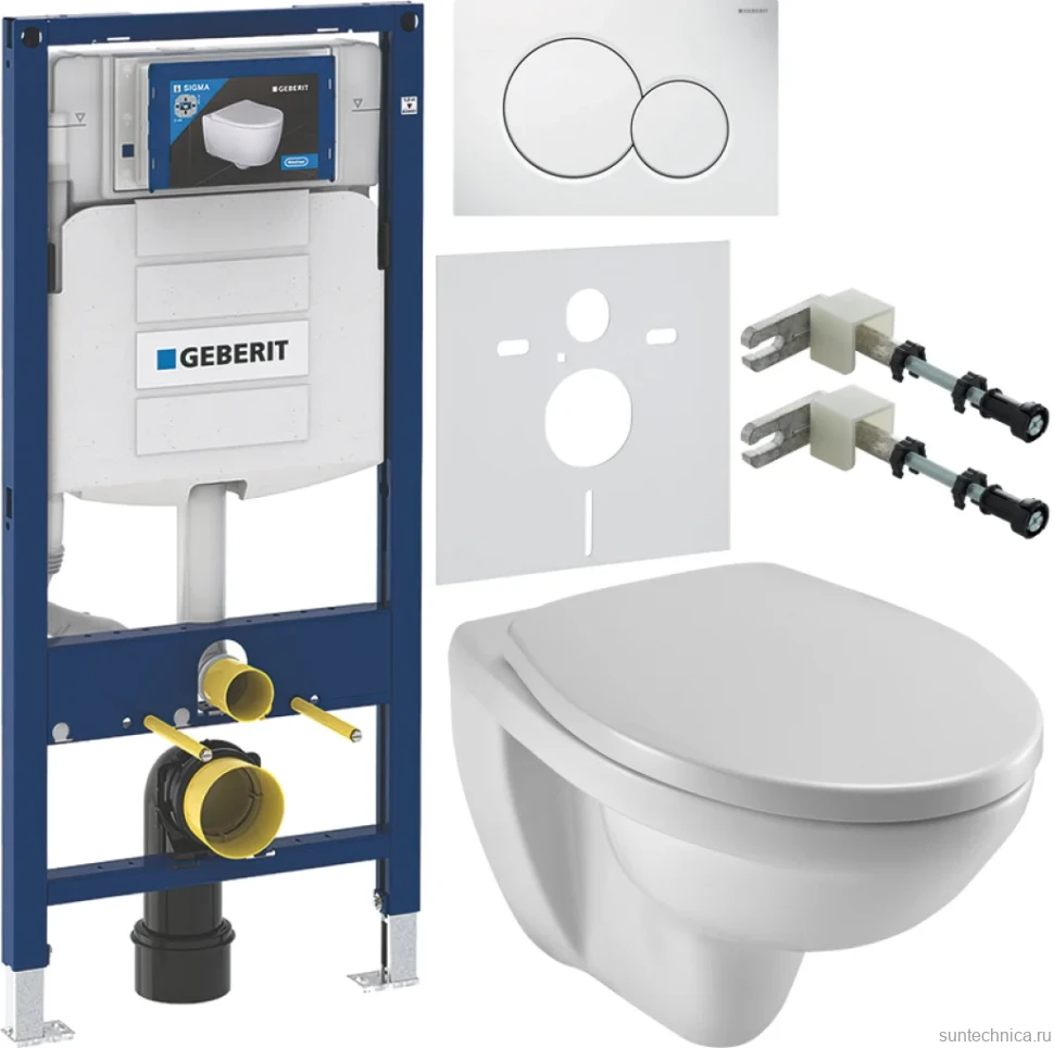 Комплект Унитаз подвесной Jacob Delafon Patio + Крышка E4267 + Инсталляция Geberit Duofix UP 320 111.300.00.5 + Кнопка Sigma 01 115.770.11.5 белая + Крепления 111.815.00.1 к стене + Звукоизоляция