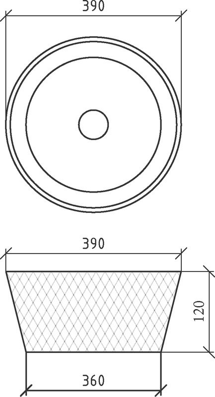 Тумба с раковиной Armadi Art Lucido 100 лиловая, раковина 817-G, ножки золото