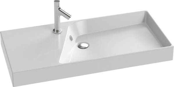 Мебельная раковина Jacob Delafon Rythmik EXN112 100 см