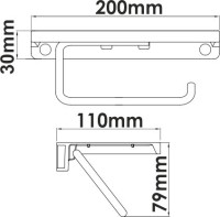 Набор Держатель Wasserkraft K-1425 + Ершик K-1047 Набор Держатель Wasserkraft K-1425 + Ершик K-1047