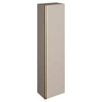 Шкаф-пенал для ванной Armadi Art Quatro daphne, профиль matt gold