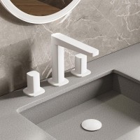 Смеситель для раковины Wasserkraft Saale 9535 белый soft-touch