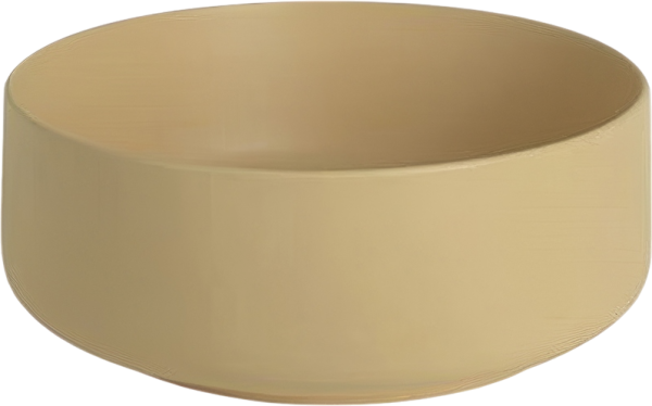 Накладная раковина ArtCeram Cognac 42 giallo zinco