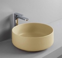 Накладная раковина ArtCeram Cognac 42 giallo zinco