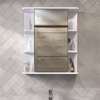 Мебель для ванной комнаты Vigo Hoska 60 2 дверцы, белая, с раковиной Балтика