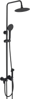 Душевая стойка Haiba HB24814-7 черная матовая