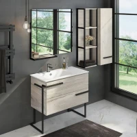 Полка Comforty Дюссельдорф 35М дымчатый дуб Полка Comforty Дюссельдорф 35М дымчатый дуб