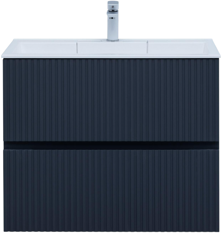 Тумба под раковину без столешницы Aquanet Джейн 80 подвесная, маренго