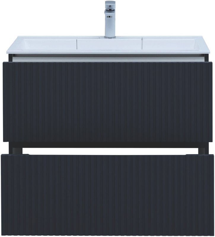 Тумба под раковину без столешницы Aquanet Джейн 80 подвесная, маренго