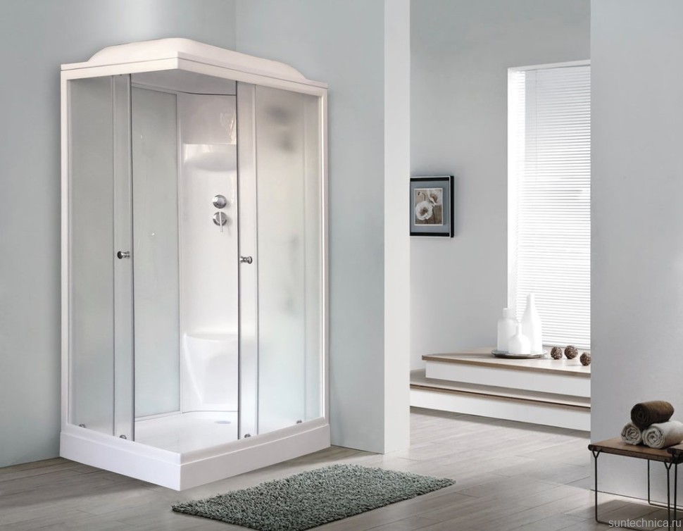 Душевая кабина Royal Bath HP RB 8120HP6-WC-R с низким поддоном, с сиденьем