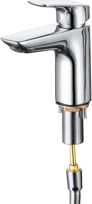Смеситель для раковины AQUATEK Вега AQ1012CR с гигиеническим душем, хром