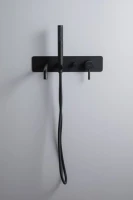 Встраиваемый смеситель для душа и ванны Allen Brau Priority 5.31A05-31 С ВНУТРЕННЕЙ ЧАСТЬЮ, матовый черный