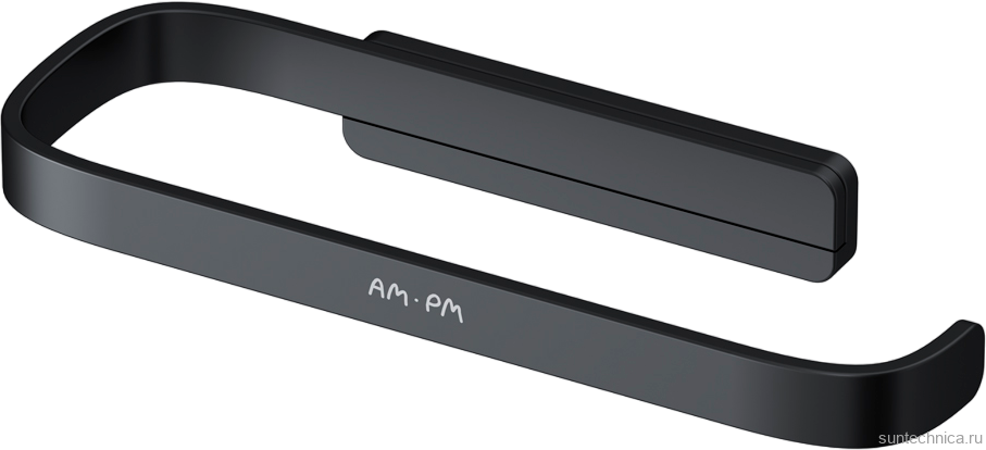 Ершик AM.PM Func A8F33322 черный + Держатель туалетной бумаги AM.PM Func A8F34122 черный