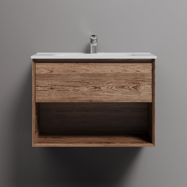 Тумба под раковину Sancos подвесная Marmi 1.0 70 Дуб Чарльстон MR1.070ECH