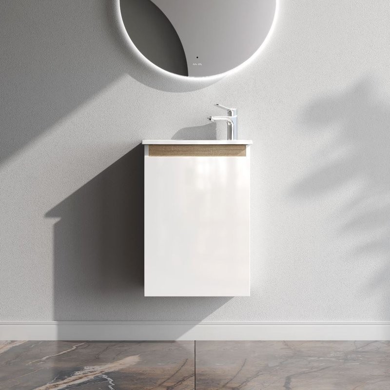 Мебель для ванной комнаты AM.PM X-Joy 45, подвесная, белый глянец