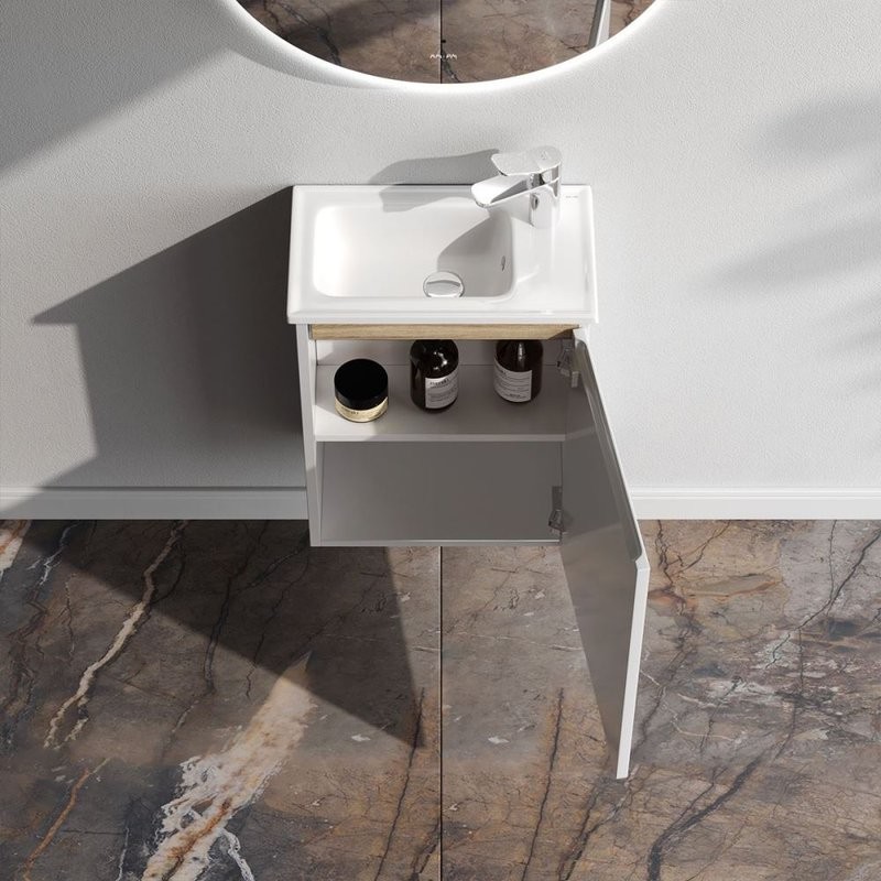 Мебель для ванной комнаты AM.PM X-Joy 45, подвесная, белый глянец