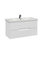 Тумба подвесная SanStar Ориана 100 Без раковины для ванной комнаты, белая