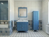 Зеркало Caprigo Borgo 80 бриллиантово-синее