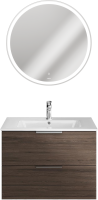 Мебель для ванной комнаты KERAMA MARAZZI Piano 75 подвесная, дымчатый вяз