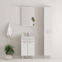 Тумба под раковину без столешницы Onika Коралл 55 напольная, белая