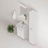 Тумба под раковину без столешницы Onika Коралл 55 напольная, белая