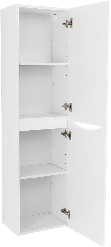 Шкаф пенал для ванной BelBagno Fly -Marino R bianco opaco