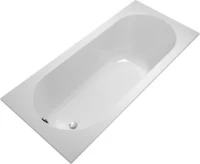 Акриловая ванна Villeroy & Boch Oberon UBQ170OBE2V-01 170x75 см, встраиваемая, цвет альпийский белый, на ножках