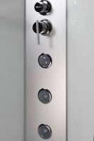 Душевая кабина Niagara Classic NG-3302-14BKG 100х100 см, без крыши, с гидромассажем