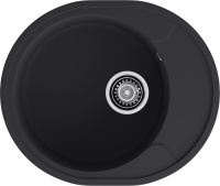 Комплект Мойка GranFest Urban 857L черная + Измельчитель Bone Crusher BC 810-SL Slim Line