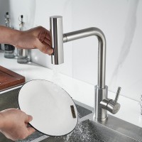 Смеситель для кухни Shevanik S263L сатин