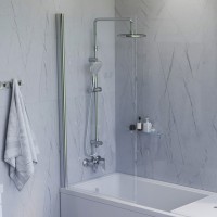 Шторка на ванну AM.PM Gem W90BS-D080-140CT