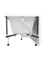 Акриловая ванна Aquanet Agata 352892 150x70 см, пристенная, белая, с каркасом