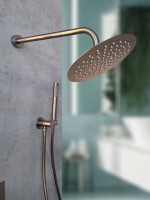 Душевой комплект AltroBagno Unione AltroBagnoUnione040409GM С ВНУТРЕННЕЙ ЧАСТЬЮ, оружейная сталь