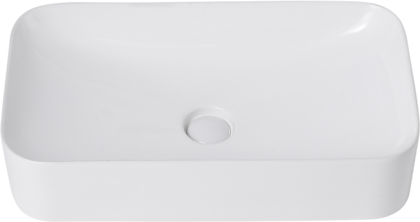 Накладная раковина Abber Rechteck AC2204 белая