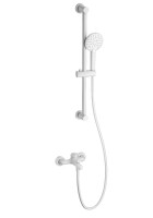 Смеситель для ванны с душем Wonzon & Woghand WW-4560-MW матовый белый