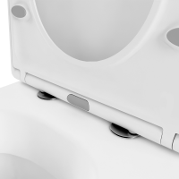 Комплект Lavinia Boho Унитаз приставной Bristol 33054040 + Крышка-сиденье Bristol 33290500 с микролифтом + Бачок скрытого монтажа RelFix 38020010 + Кнопка RelFix 3805002C