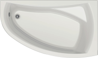 Акриловая ванна EUROLUX Como R 170x100 см, угловая, правая, пристенная, белая, асимметричная, с каркасом