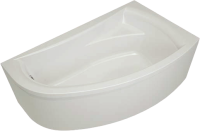 Акриловая ванна EUROLUX Como R 170x100 см, угловая, правая, пристенная, белая, асимметричная, с каркасом