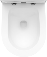 Комплект Lavinia Boho Унитаз приставной Biore 33044050 + Крышка-сиденье Biore 33290410 с микролифтом + Бачок скрытого монтажа RelFix 38020010 + Кнопка RelFix 38050702 + Дозатор RelFix 38040010