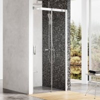 Душевая дверь в нишу Ravak Matrix MSD2-120 R Transparent, профиль хром